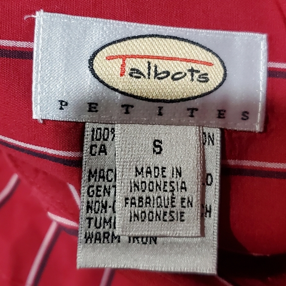 Talbots Button Up Shirt - Picture 3 of 3